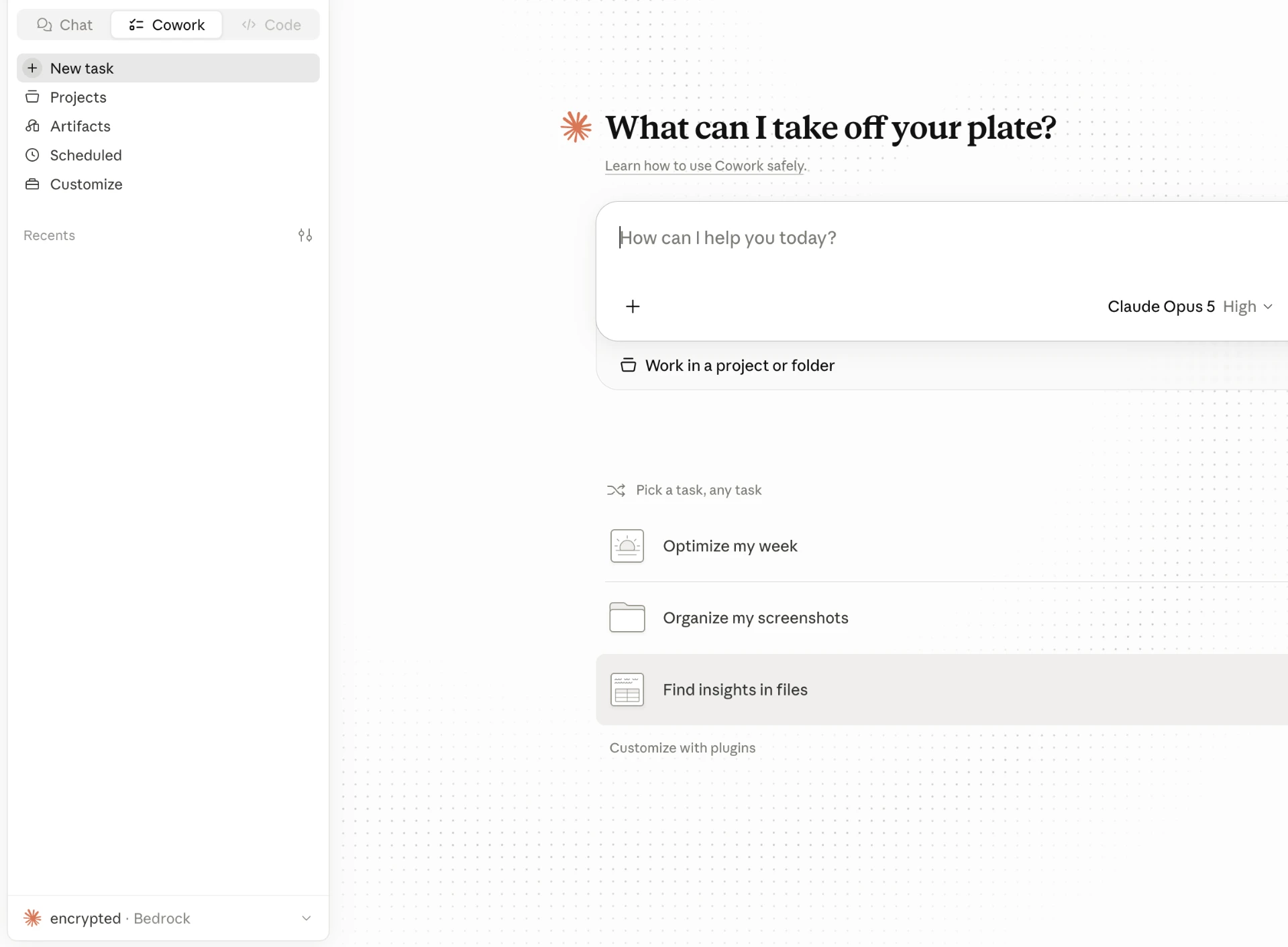Claude Desktop connected to your isolated Amazon Bedrock account